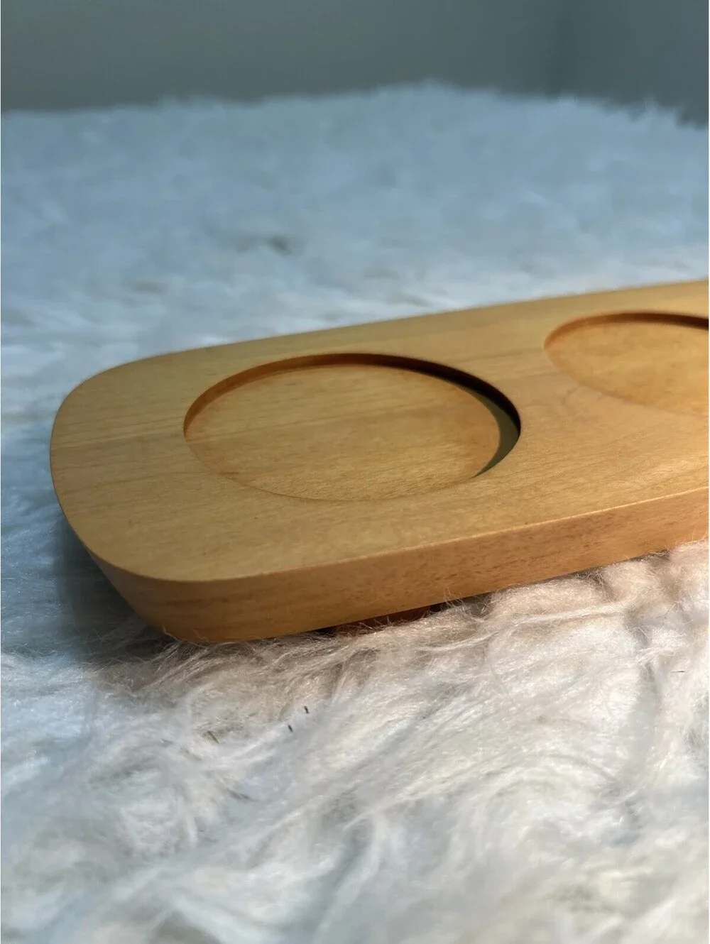Longaberger Wood Riser Regular Flower Pot Holder